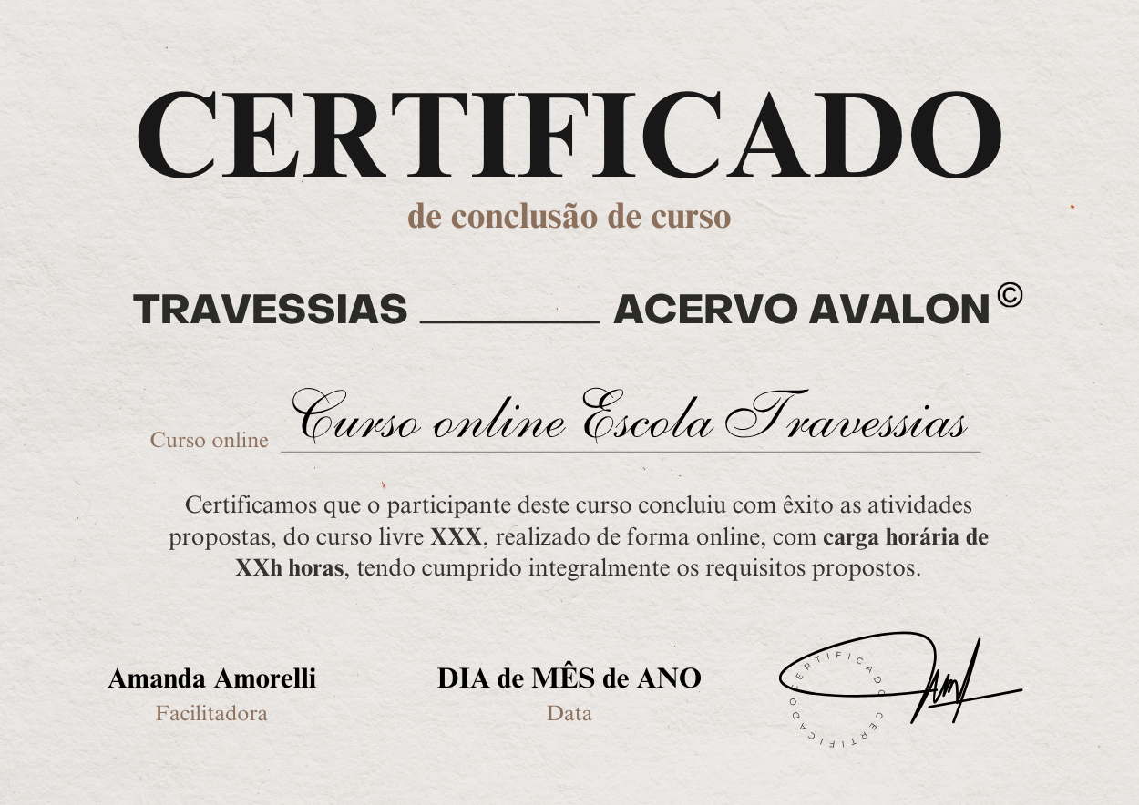 Certificado Feitiçaria de Proteção